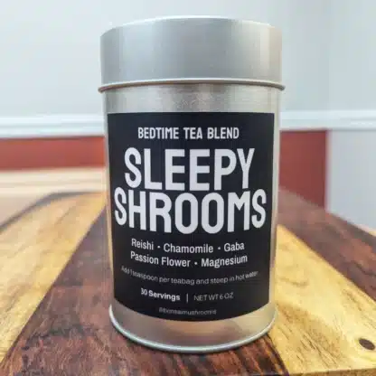 sleepy shrooms bedtime tea